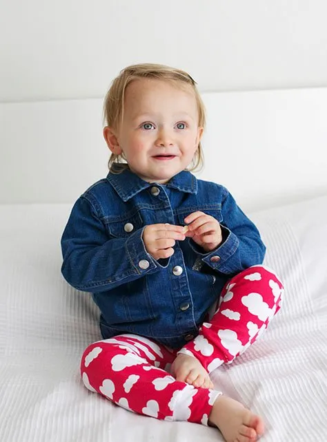 Buy FRED & NOAH Pink Cloud  Leggings 2-3 Years | Trousers and leggings | Tu